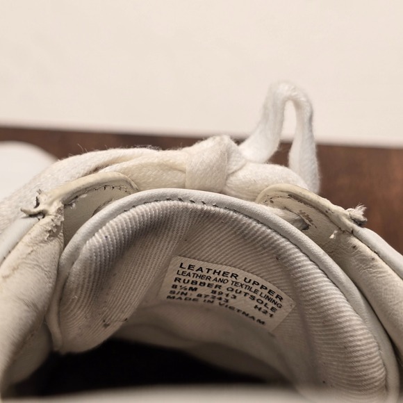 Tory Burch Women's Double T Howell Court Sneakers Size 8.5 M Shoes White Leather - Picture 16 of 16